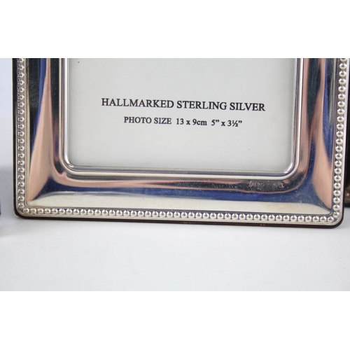 30 - 4 x .925 sterling silver photograph frames