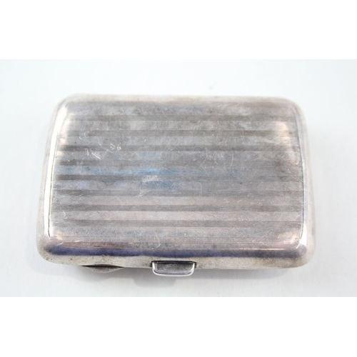 54 - antique .925 sterling silver cigarette case