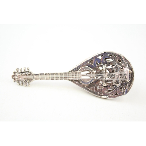 65 - .925 sterling silver novelty banjo ornament