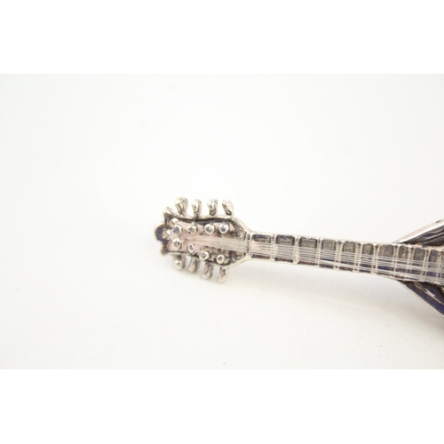 65 - .925 sterling silver novelty banjo ornament