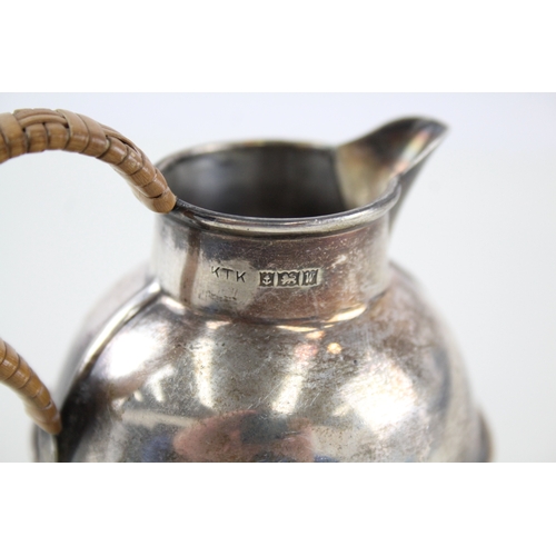 66 - vintage .925 sterling silver novelty cream jug