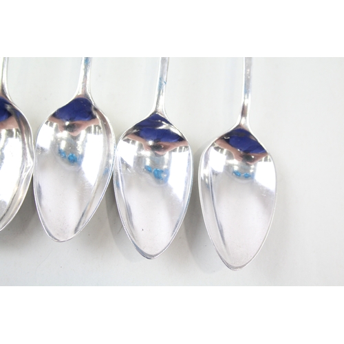 70 - 5 x .925 sterling silver georgian teaspoons