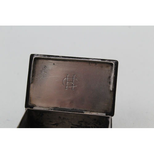 95 - .950 silver trinket / snuff box