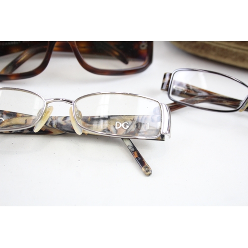 473 - Designer Prescription Glasses Frames Inc Miu Miu, Chanel, Dolce & Gabbana x 3