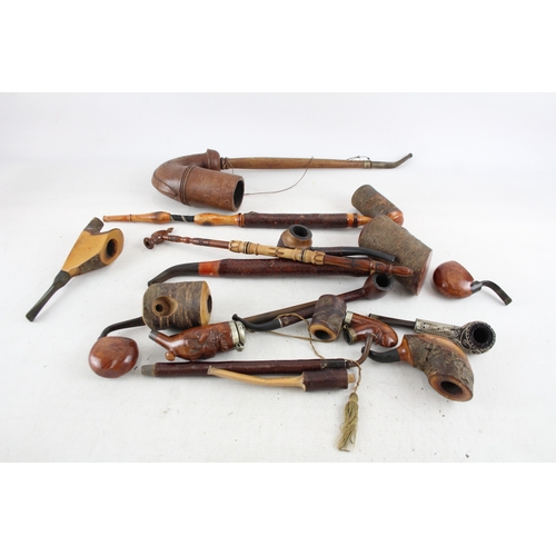 485 - Tobacco Estate Pipes Inc Large Antique Bowl, Polo Cherry Wood, Vest Pocket x 14