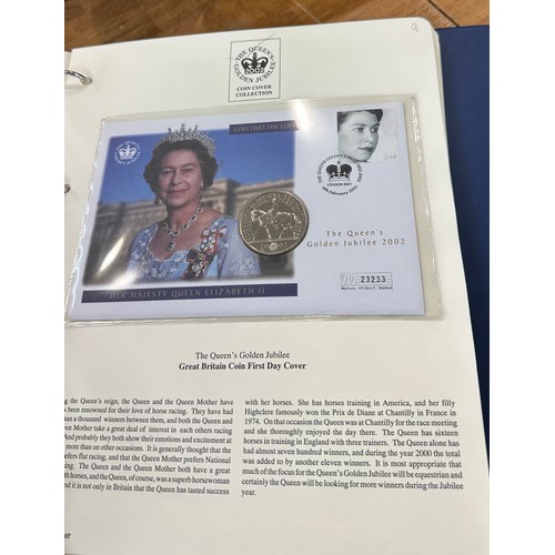 76 - Queen Elizabeth wilding covers, Queen Elizabeth Golden Jubilee and Diana Princess of Wales Commemora... 