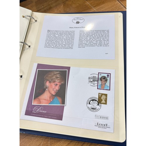 76 - Queen Elizabeth wilding covers, Queen Elizabeth Golden Jubilee and Diana Princess of Wales Commemora... 