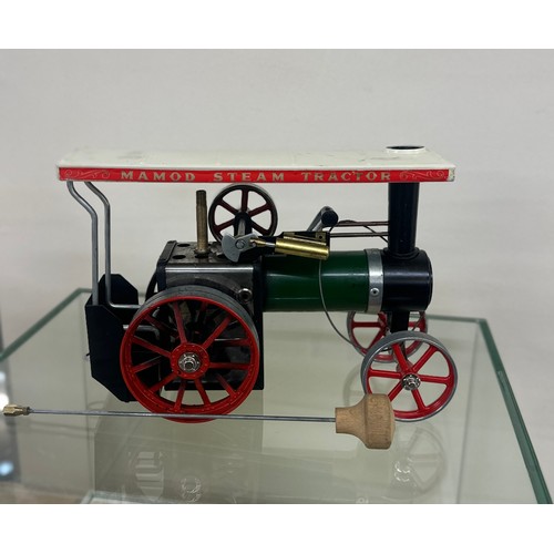 11 - Mamod steam tractor TE1a in original box