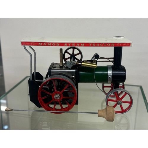 11 - Mamod steam tractor TE1a in original box