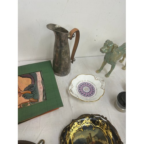 103 - Selection of collectables includes jugs, plates etc