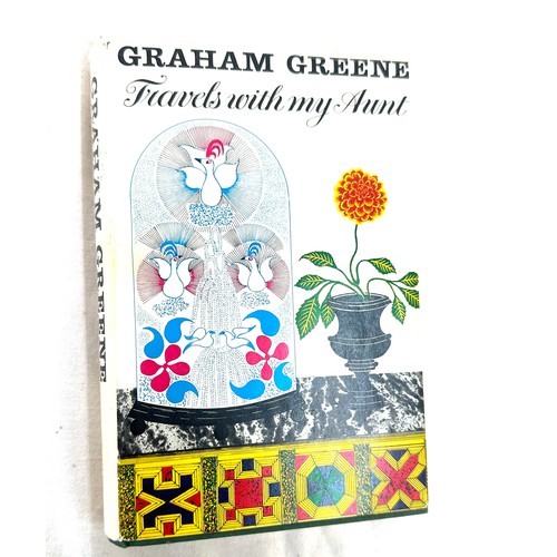 625 - Graham Greene 1st edition travels with my aunt 1969