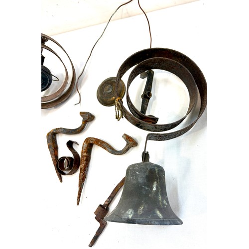 71 - Pair vintage butler bells