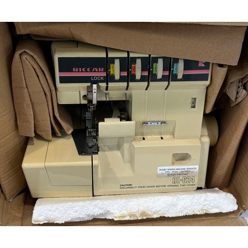 245 - Riccar lock sewing machine - untested