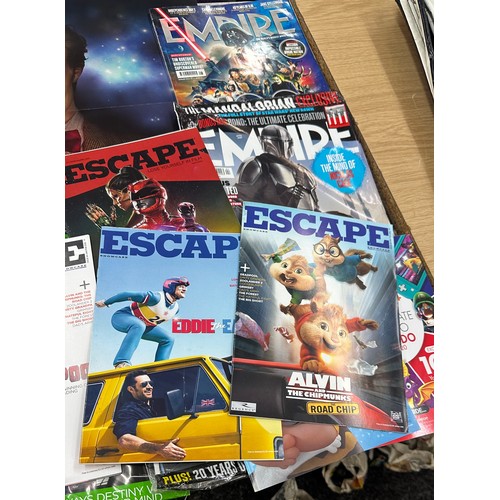 42 - Large selection of collectable magazines to include ' Empire' ,' Match of the Day' , ' XBOX', 'Escap... 