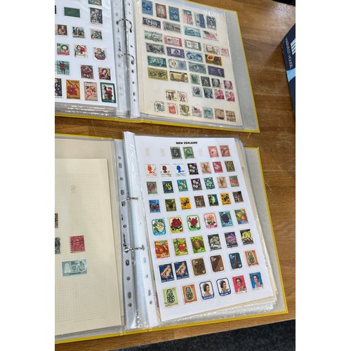 221 - Large stamp collection, 6 full packed albums, British common wealth and world wide