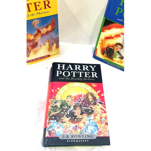 108 - Three Harry Potter books to include ' Harry Potter and the Order of the Phoenix', ' Harry Potter and... 