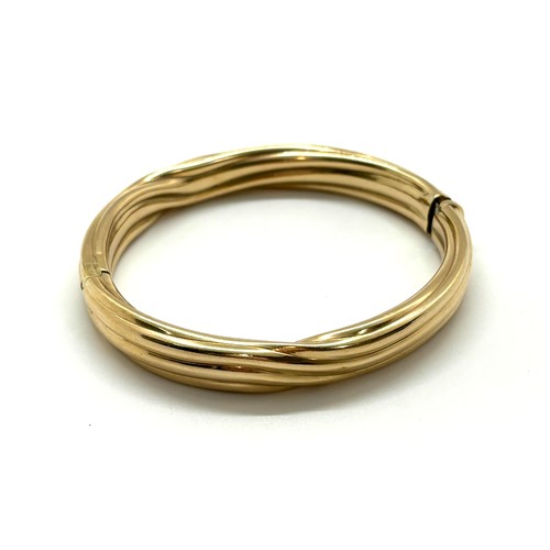 429 - 9ct gold bangle total weight 23grams