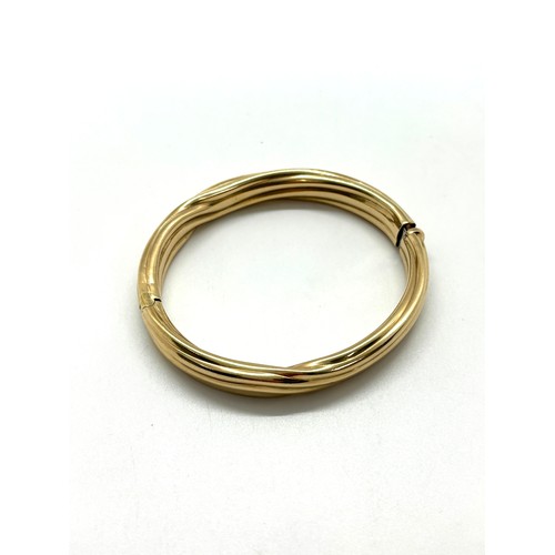 429 - 9ct gold bangle total weight 23grams