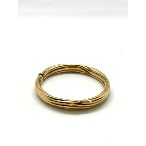 429 - 9ct gold bangle total weight 23grams