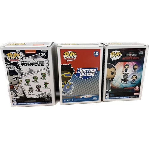 78 - Boxed Funko Pop Comics, Heroes to include ' Casey Jones', ' Static Shock' and ' America Chavez'