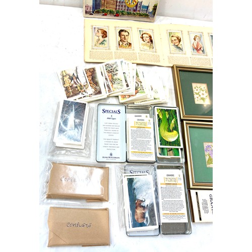 40 - Selection vintage cigarette cards to include sets