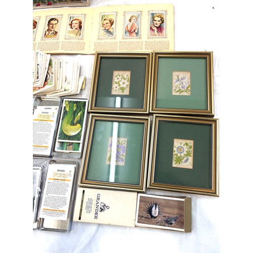 40 - Selection vintage cigarette cards to include sets