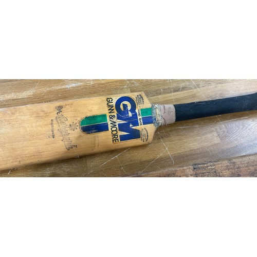 259 - 2 Vintage wooden cricket bats