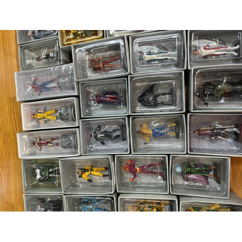 199 - Large selection of boxed Marvel die cast figures