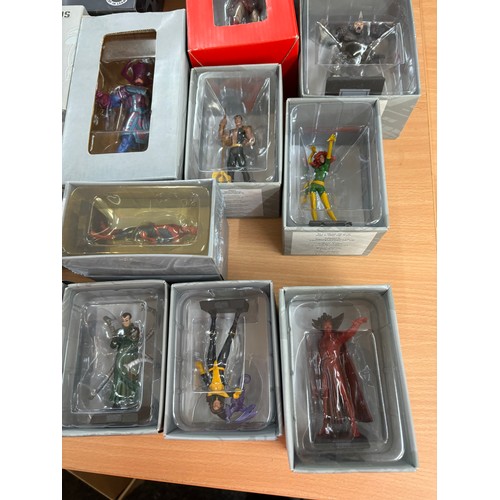 251 - Large selection of boxed Marvel die cast figures