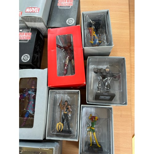 251 - Large selection of boxed Marvel die cast figures