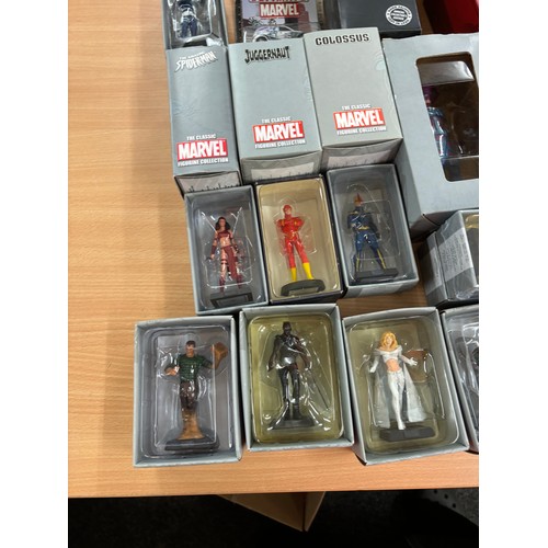 251 - Large selection of boxed Marvel die cast figures