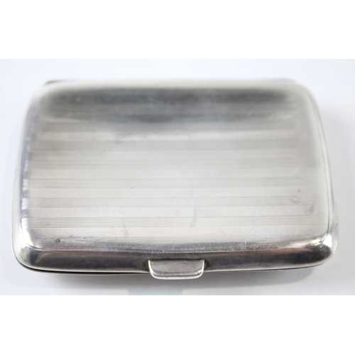 16 - antique .925 sterling silver cigarette case