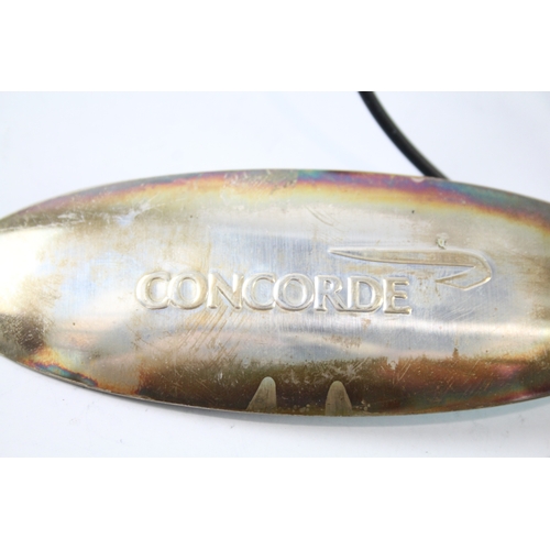 56 - .925 sterling silver concorde luggage tag 25g