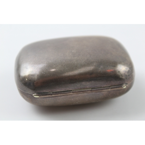 69 - Victorian .925 sterling silver snuff box