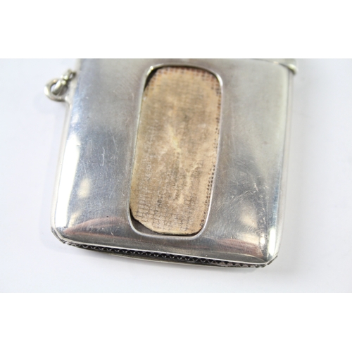 78 - Antique .925 sterling silver vesta case