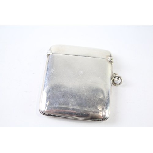 78 - Antique .925 sterling silver vesta case