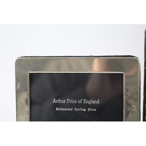 86 - 3 x .925 sterling silver photograph frames