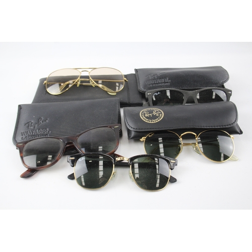 519 - Collection of Designer Rayban Sunglasses Inc Cases  x 5