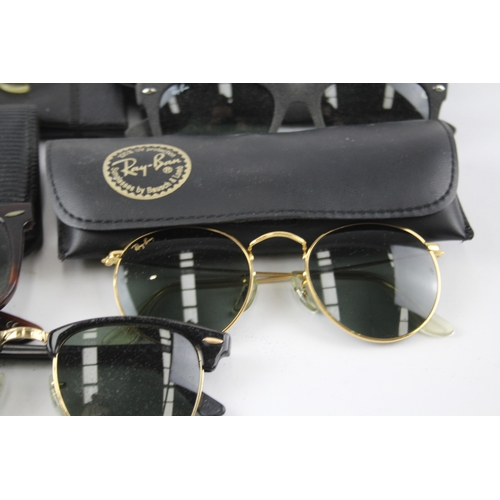 519 - Collection of Designer Rayban Sunglasses Inc Cases  x 5