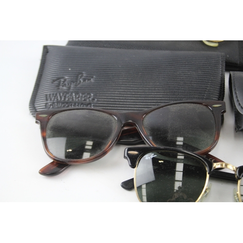 519 - Collection of Designer Rayban Sunglasses Inc Cases  x 5