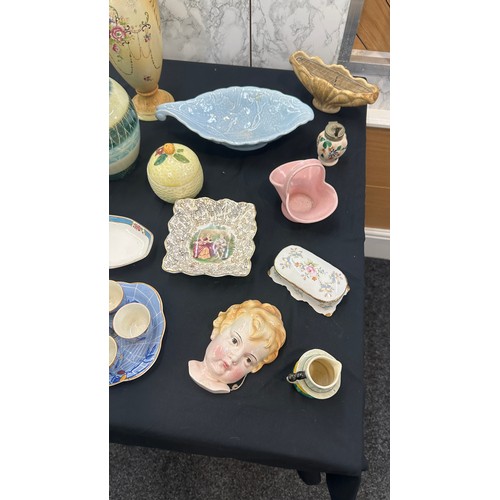 243 - Selection of vintage porcelain items to include Poole etc