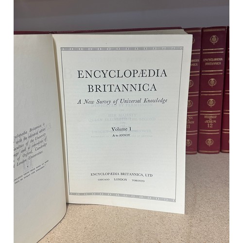 274 - Set of 24 Encyclopedia Britannica Caster to Cole dated 1768, Please note volume 19 is not here to co... 