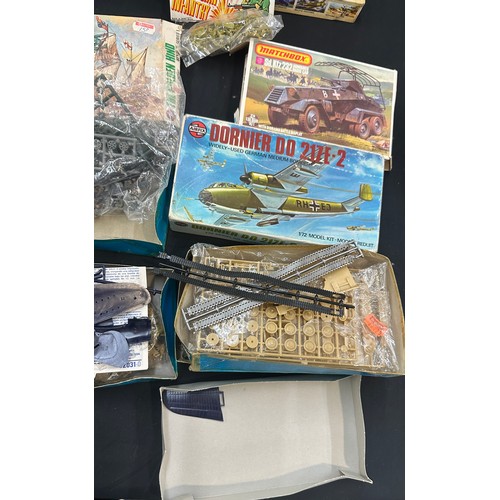 37 - Selection of scale models kits to include Revell, Novo etc all as found