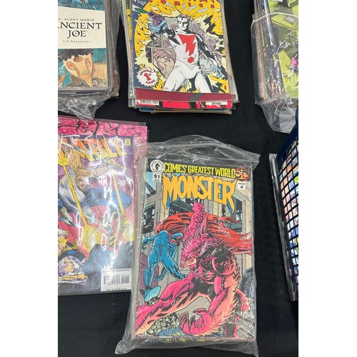 45 - Selection of comics to include Monster etc