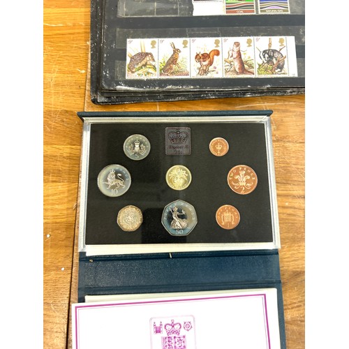 134 - Three folders of vintage and later coins