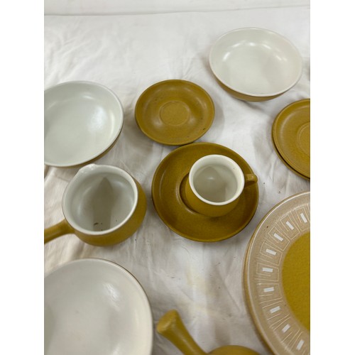 536 - Selection of assorted Denby pottery