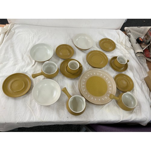 536 - Selection of assorted Denby pottery