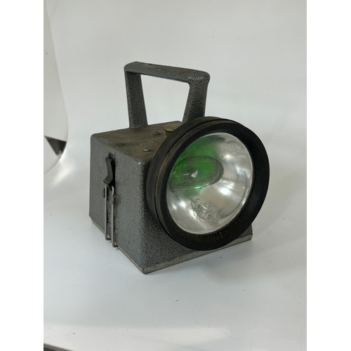 92 - Vintage NRS british railways signal lamp