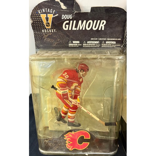 78 - Selection of NHL Signed Hockey players collector figures to include Alexander Ovechkin, Jarome Iginl... 