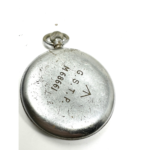 330 - Vinatge military cyma pocket watch untested